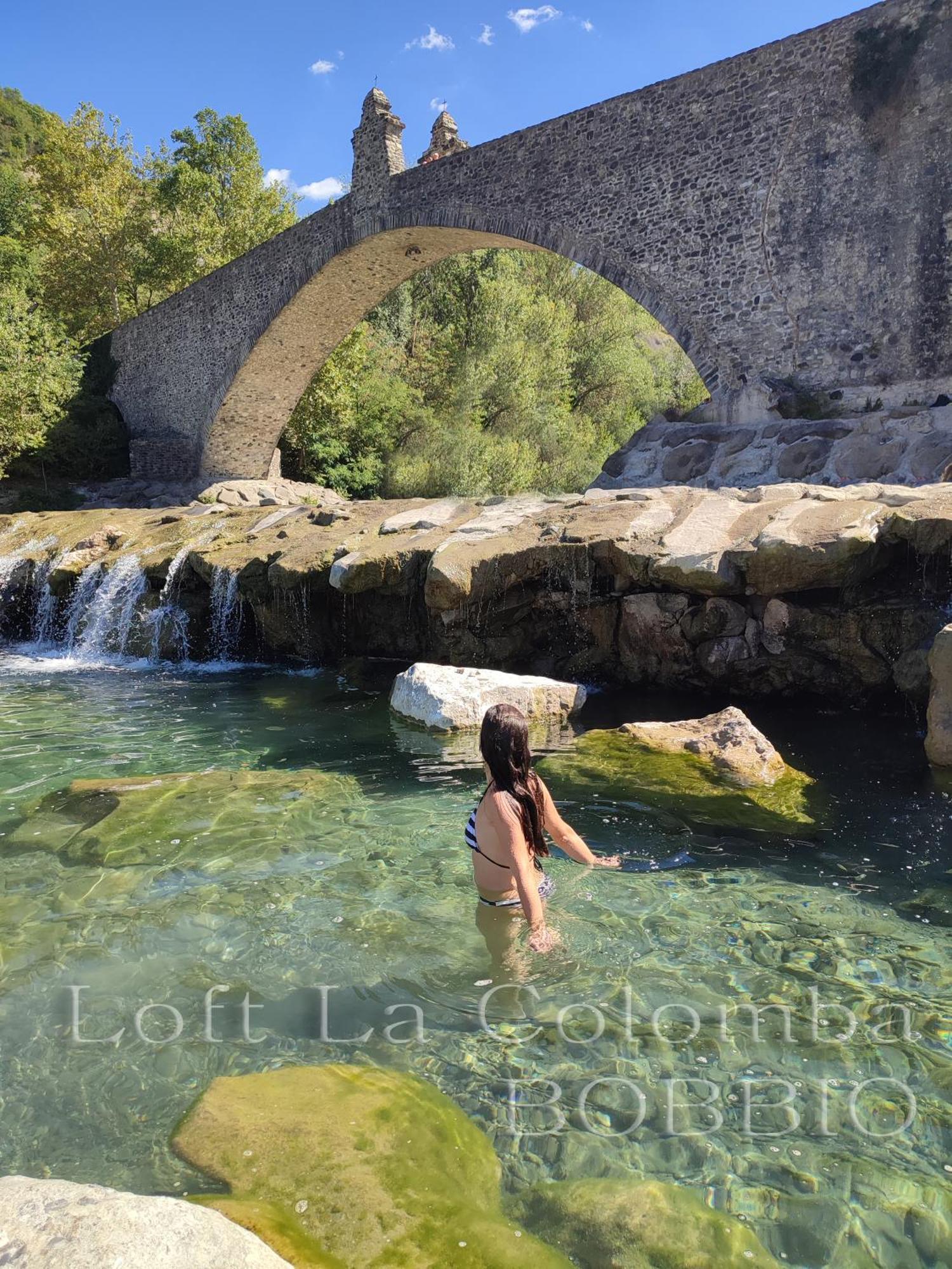 Loft La Colomba Lägenhet Bobbio Exteriör bild